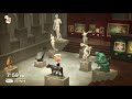 A walk around a complete art gallery museum in animal crossing new horizons all painting statues