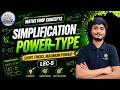 Power Tricks in Maths 🔥 Simplification Short Tricks | Solve in Seconds! LEC5 #mathtricks