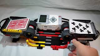 Lego Mindstorms EV3 Cards Shuffler