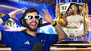 RAFÃO RESGATOU O DROGBA TOTS NO FC MOBILE E FOI A LOUCURA!