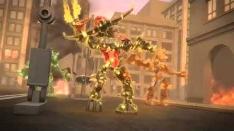 Brain Attack  Lego Hero Factory 2013  Furno 44000 & Pyrox 44001 atak mózgów