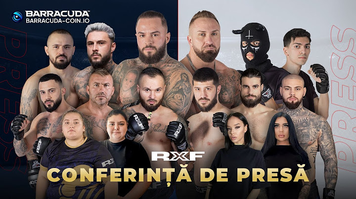 Conferința de presă RXF44