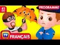 Les amis parapluies collection  ep 12  chuchu tv police des oeufs surprises