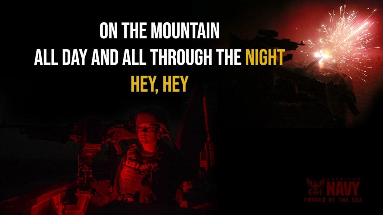 Navy Marching Cadence - "On the Mountain (One by One)" Navy Marching Cadence - "On the Mountain (One by One)"