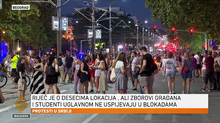 Beograđani ponovo na ulicama, ukinute trolejbuske i tramvajske linije