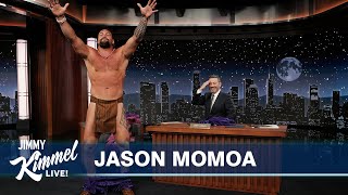 Jason Momoa Strips Down to Traditional Hawaiian Malo, Talks About New Tattoo \& Working with LeBron