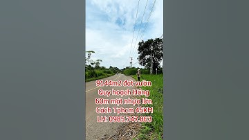 Bán đất mặt tiền chợ Hưng nghĩa chạy vào 3km #đất_đồng_nai #đất_vườn_đồng_nai #đất_hưng_lộc  #đất