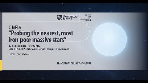 Seminario de Física 2025: Elisa Schösser y Roel Lefever (ZAH/ ARI, Universität Heidelberg)