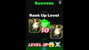 Simply level up 😱 105 to 107 ? 😱☠️ #fcmobile #fifa #eafc24 #fifamobile #cr7 #support #what #fyp
