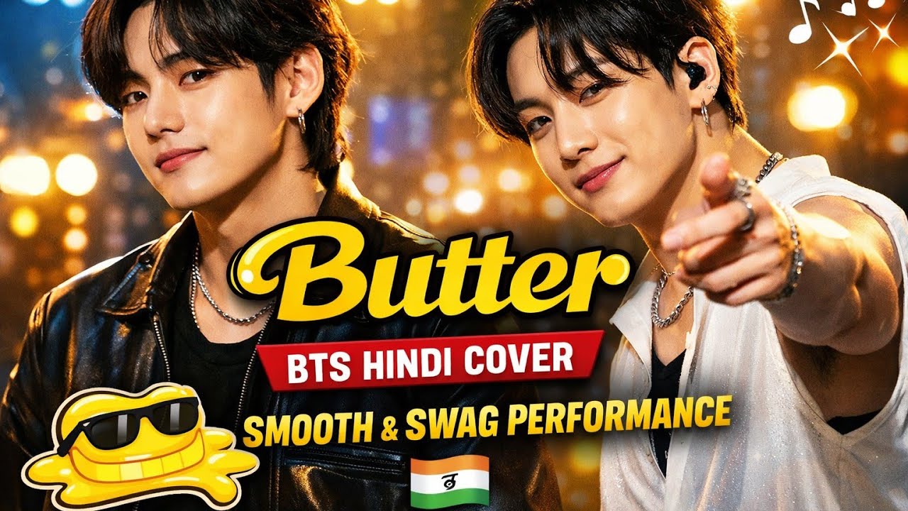 Butter – BTS Hindi Cover 🎶 Smooth & Swag Performance Video