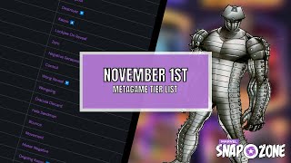 The Age of the Tech Card! | Marvel Snap Zone Tier List with HowlingMines | November 1st 2022
