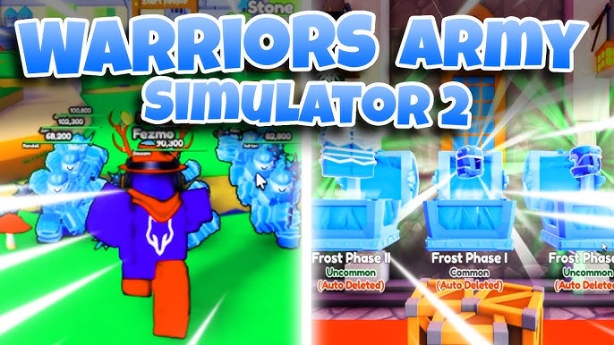 Warriors Army Simulator 2 Roblox GAME, ALL SECRET CODES, ALL