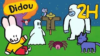 2 heures de Didou, dessine Halloween : monstres, fantômes, yéti, contes de fée | Compilation
