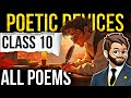 All Poems Poetic Devices Class 10 🍁| First Flight All Poems | Literary Devices One Shot Class 10