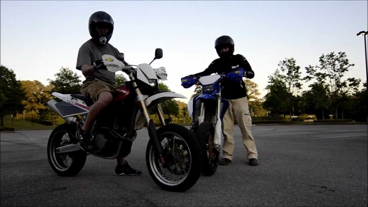 let-the-beat-mmm-drop-funny-supermoto-highside-youtube