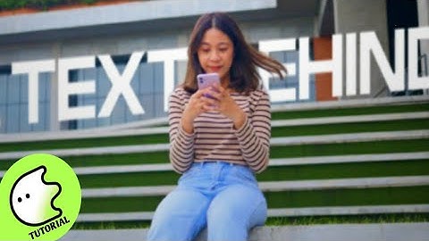 BLURRR APP- Text Behind Person Effects ✓ Fastest Video Masking Method Better Than Adobe Ae.