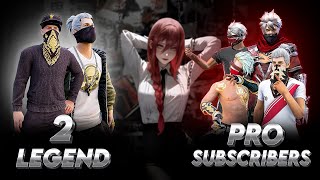 Legend vs Pro 1vs4 Challenge Free Fire - Subscribers Battle! #freefire #drived9