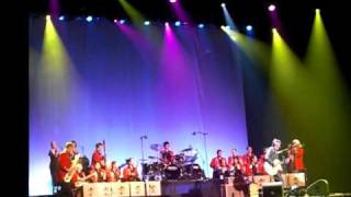 Brian Setzer Orchestra - intro baritone sax