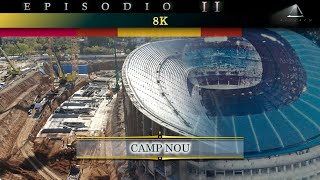 II Documental Nuevo estadio Camp Nou, obras desde el aire a 8K / Barcelona