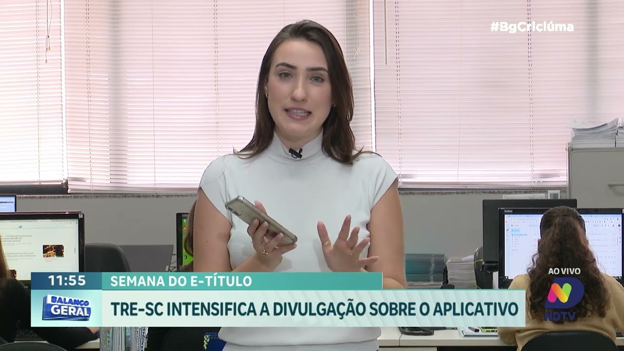 Semana do e-Título: TRE-SC reforça divulgação do aplicativo