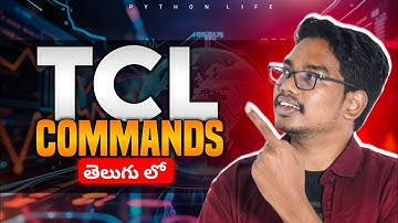 Transaction Control Language | TCL in Telugu 