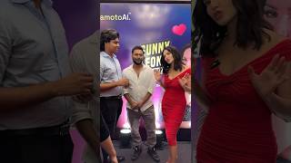 First Time Meet with sunny Leone ❤️ sunnyleone youtubeshorts dreamcomestrue