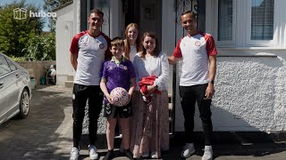 Kane Wilson & Kal Naismith deliver Season Tickets!