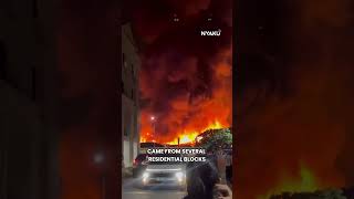 Major Fire Hits Central Jakarta Neighborhood, 620 Residents Affected