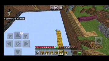 Fastest bridging method in mcpe (Minecraft pocket edition)
