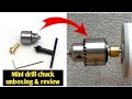 Mini drill chuck unboxing & review || Size 0.3-4 mm || Costly but quality product || #MiniDrillChuck