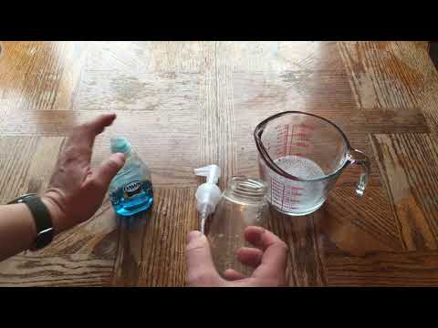 How To Make Foaming Hand Soap - Foam Pump Soap