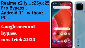 Realme C21Y FRP Bypass Android 11.(RMX3261)(RMX3263). Google Account Bypass Without Pc . New Trick.