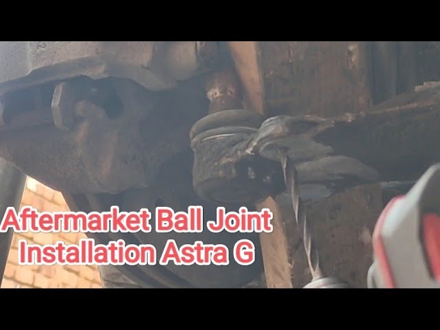 How to Replace BALL JOINT Astra G OPEL VAUXHALL 