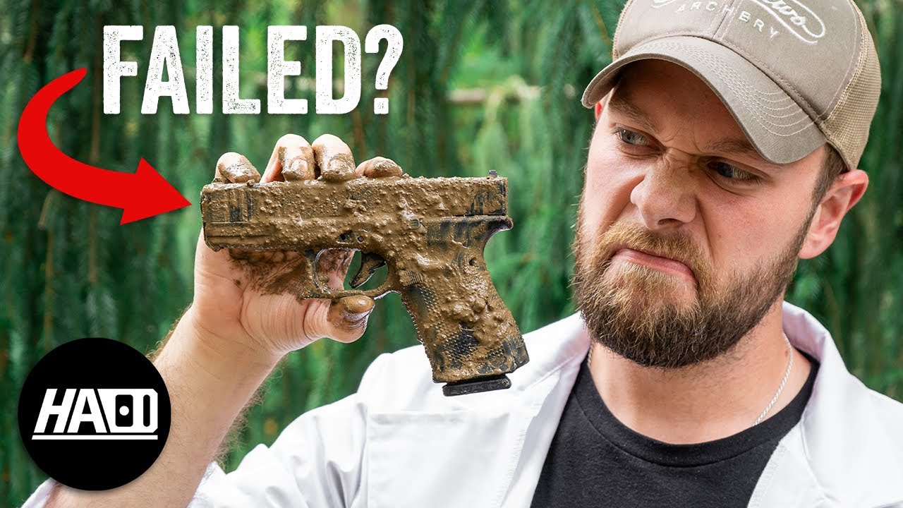 Will Mud stop a Glock? | Gun Myths