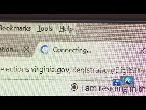 Virginia's online voter registration system overwhelmed on deadline day