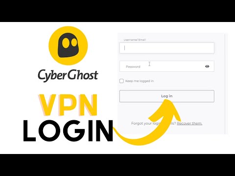 How to Login VPN Account? CyberGhost VPN Login with ID & Password