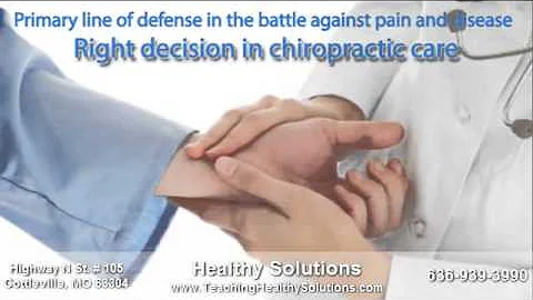 Healthy Solutions Chiropractor Cottleville MO v2