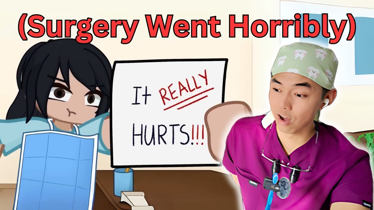 Реакция СТОМАТОЛОГА на Кейтлин Флэймс: «Моя операция прошла УЖАСНО неправильно» (Часть 2)