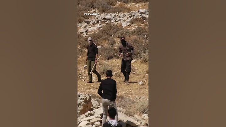 Illegal Israeli settlers attack Palestinians in occupied West Bank