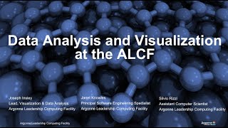 ALCF Developer Sessions: Data Analysis and Visualization at the ALCF