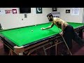 647 coaching session with a student on angled black aq snooker academy 2022