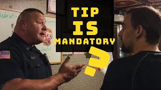 Restaurant calls the cops on me over a tip!