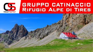 VAL DURON - CATINACCIO: dal rif. Micheluzzi al rif. Alpe di Tires