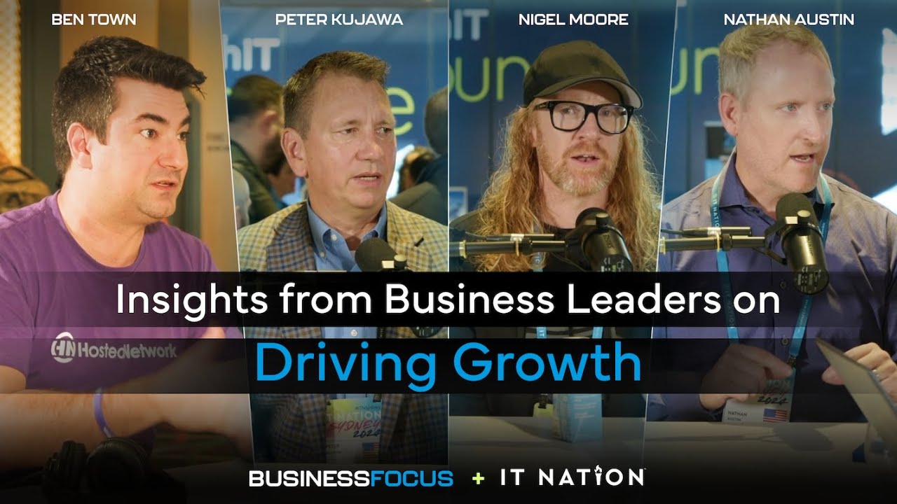 Sales & Marketing Tips from Business Leaders | Business Focus at IT Nation Sydney