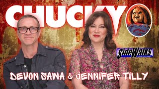 Jennifer Tilly and Devon Sawa on their horror films and Chucky TV Show