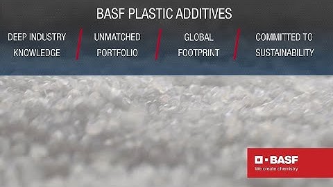 BASF Plastic Additives overview