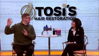 Tina on Live on PA Discussing Male Hair Loss Solutions - March 24, 2025