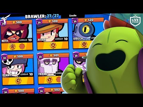 Tutti i Brawler Rank 20 in LIVE !?Brawl Stars - Tutti i Brawler Rank 20 in LIVE !?Brawl Stars