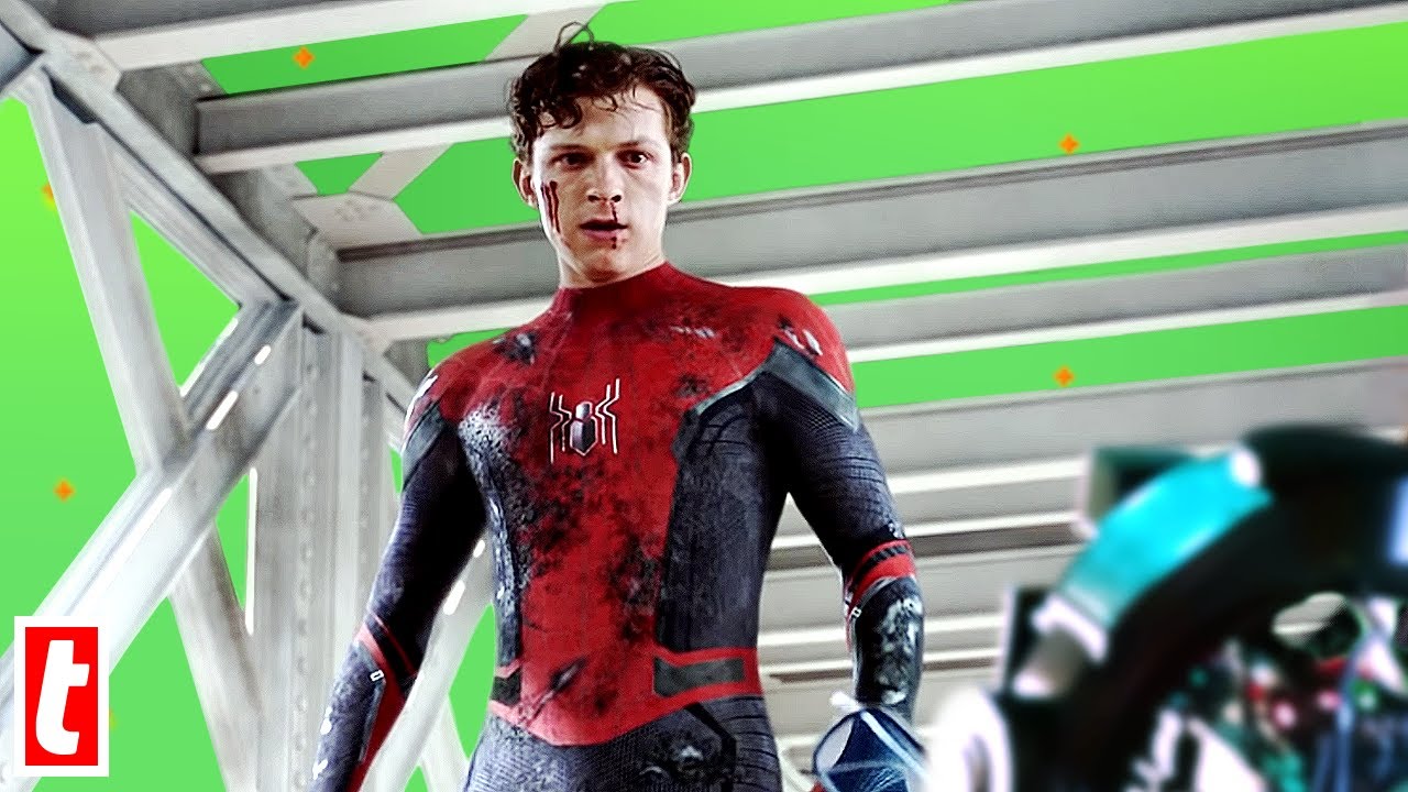 Tom Holland On The Set Of Spider-Man - YouTube