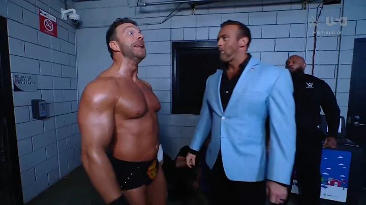 Nick Aldis amused as LA Knight throws out Jacob Fatu & Tama Tonga out of the arena